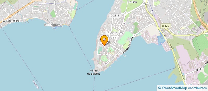 localisation de l'entreprise MONSIEUR RAPHAEL RUELLE  BALARUC-LES-BAINS