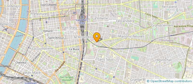 localisation de l'entreprise MONSIEUR RAPHAEL RUIZ à LYON