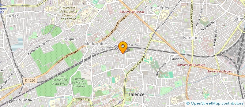 localisation de l'entreprise MONSIEUR RAPHAEL RUIZ à TALENCE