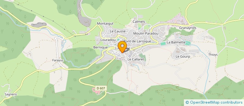 localisation de l'entreprise MONSIEUR RAPHAEL SALART  MILLAU