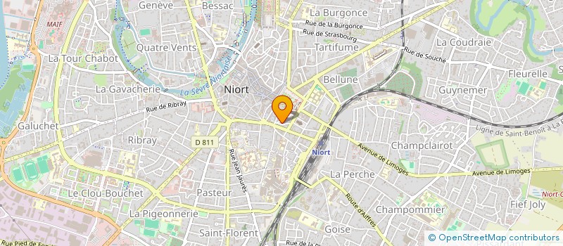 localisation de l'entreprise MONSIEUR RAPHAEL SALVADOR à NIORT