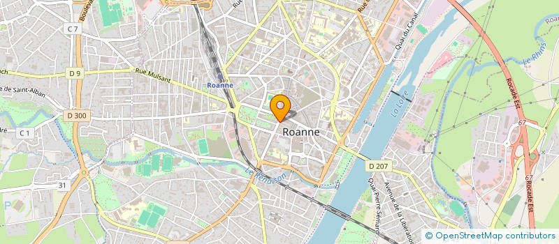 localisation de l'entreprise MONSIEUR RAPHAEL SALZMANN  ROANNE