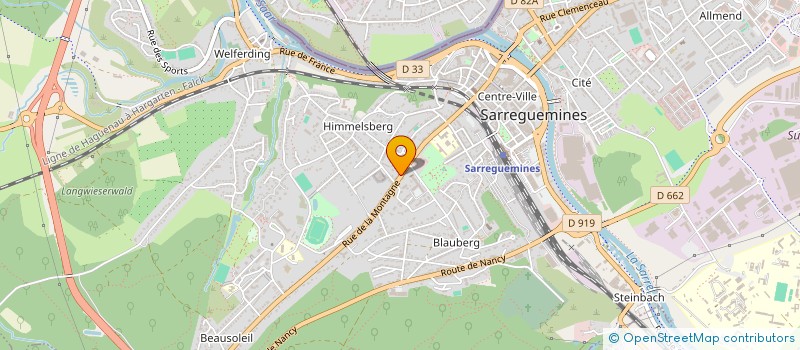 localisation de l'entreprise MONSIEUR RAPHAEL SAMUEL à SARREGUEMINES