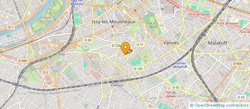 localisation de l'entreprise MONSIEUR RAPHAEL SANCHEZ à ISSY-LES-MOULINEAUX