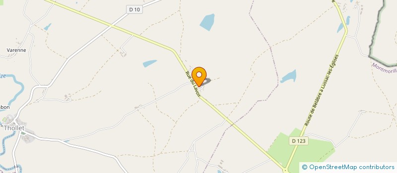 localisation de l'entreprise MONSIEUR RAPHAEL SANCHEZ  THOLLET