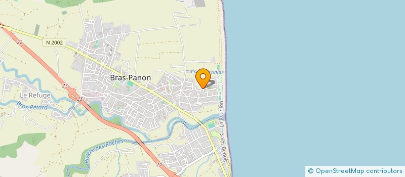 localisation de l'entreprise MONSIEUR RAPHAEL SANDAROM  BRAS-PANON