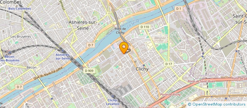 localisation de l'entreprise MONSIEUR RAPHAEL SAR-APPIAH à CLICHY