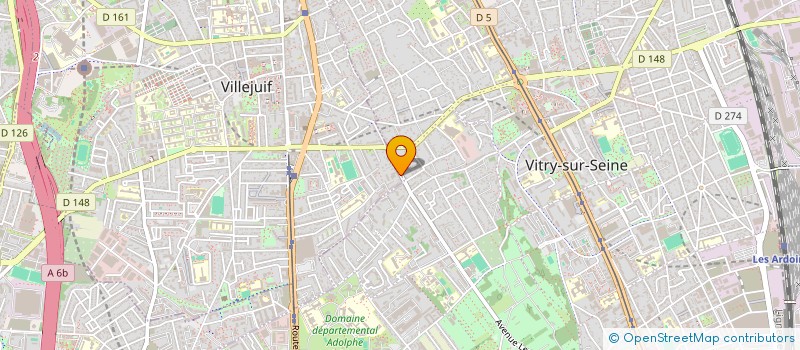 localisation de l'entreprise MONSIEUR RAPHAEL SASSARO  VILLEJUIF