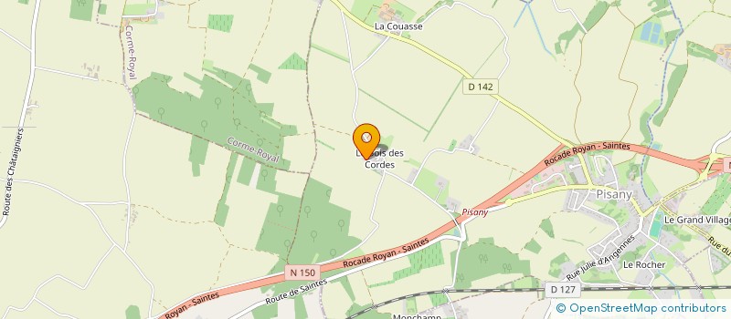 localisation de l'entreprise MONSIEUR RAPHAEL SAVARIT  PISANY