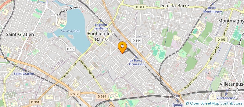 localisation de l'entreprise MONSIEUR RAPHAEL SBERRO à ENGHIEN-LES-BAINS