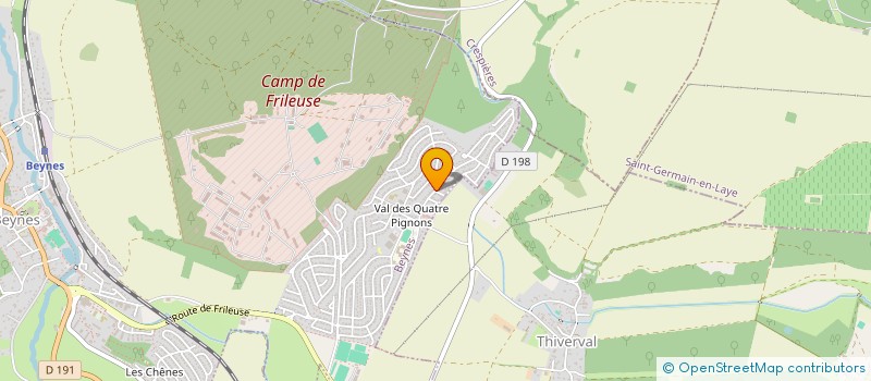 localisation de l'entreprise MONSIEUR RAPHAEL SCEMAMA  BEYNES