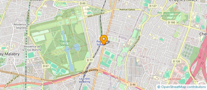 localisation de l'entreprise MONSIEUR RAPHAEL SCHAEFER à ANTONY