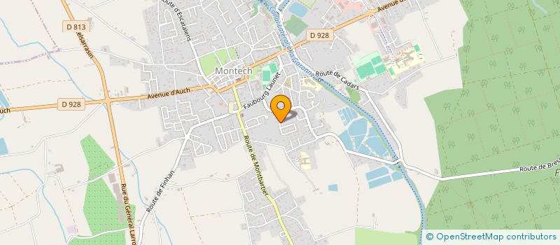 localisation de l'entreprise MONSIEUR RAPHAEL SCHERRER  MONTAUBAN