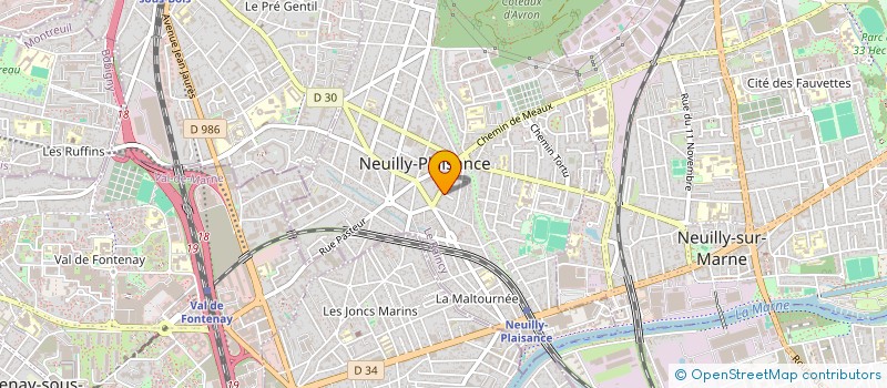 localisation de l'entreprise MONSIEUR RAPHAEL SCHILLACI  NEUILLY-PLAISANCE