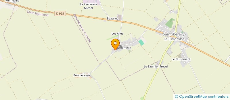 localisation de l'entreprise MONSIEUR RAPHAEL SCHNEIDER  SAINT-PERAVY-LA-COLOMBE