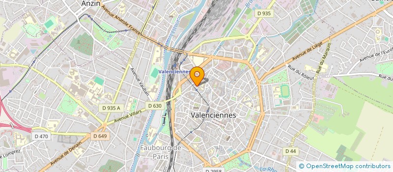 localisation de l'entreprise MONSIEUR RAPHAEL SCHOLAERT à VALENCIENNES