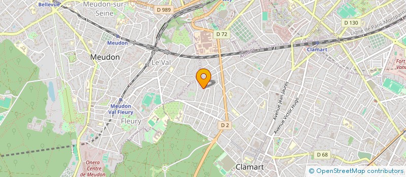 localisation de l'entreprise MONSIEUR RAPHAEL SCHOOFS à CLAMART
