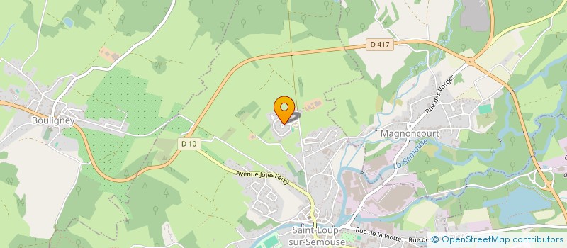 localisation de l'entreprise MONSIEUR RAPHAEL SCHRANZ  SAINT-LOUP-SUR-SEMOUSE