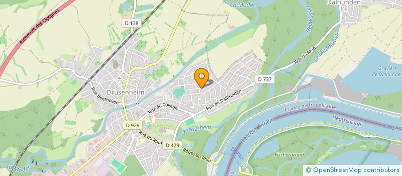 localisation de l'entreprise MONSIEUR RAPHAEL SCHWEITZER  DRUSENHEIM