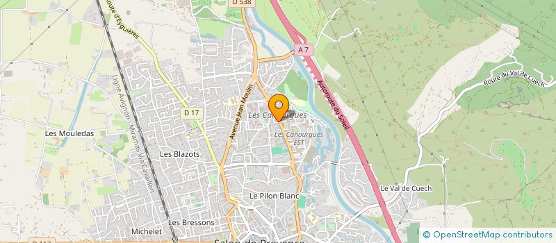 localisation de l'entreprise MONSIEUR RAPHAEL SCOTTO  SALON-DE-PROVENCE