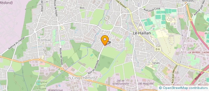 localisation de l'entreprise MONSIEUR RAPHAEL SECRETAIN à LE HAILLAN