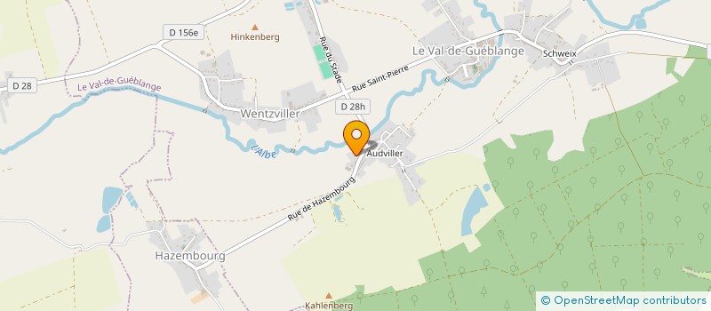 localisation de l'entreprise MONSIEUR RAPHAEL SEILER  LE VAL-DE-GUEBLANGE