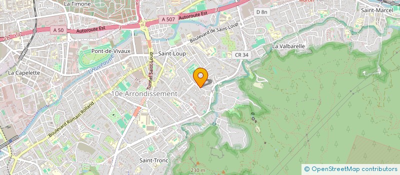 localisation de l'entreprise MONSIEUR RAPHAEL SELLAM  MARSEILLE 10EME