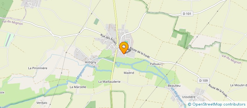 localisation de l'entreprise MONSIEUR RAPHAEL SERGEANT  VAL-DU-MIGNON