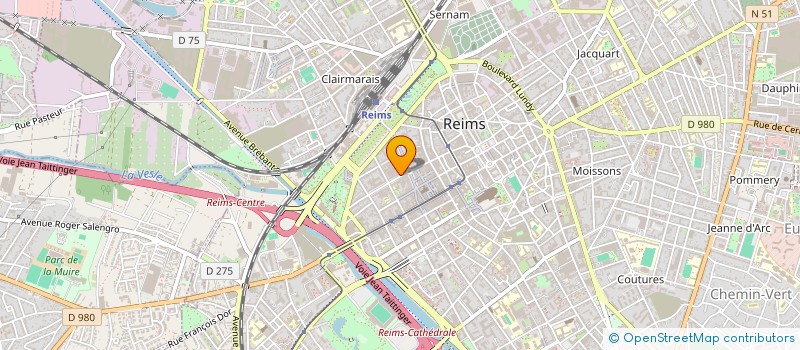 localisation de l'entreprise MONSIEUR RAPHAEL SETIANO  REIMS