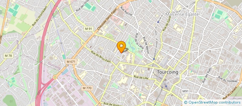 localisation de l'entreprise MONSIEUR RAPHAEL SEYGNOVERT à TOURCOING