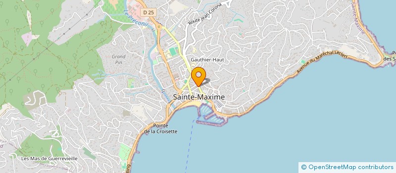 localisation de l'entreprise MONSIEUR RAPHAEL SIEIRO PENA à SAINTE-MAXIME