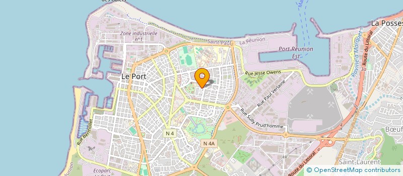 localisation de l'entreprise MONSIEUR RAPHAEL SINAMAN  LE PORT