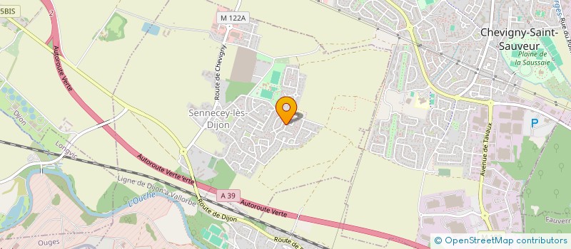 localisation de l'entreprise MONSIEUR RAPHAEL SINSSAINE  SENNECEY-LES-DIJON