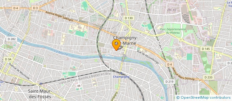 localisation de l'entreprise MONSIEUR RAPHAEL SLIMOVICI  CHAMPIGNY-SUR-MARNE