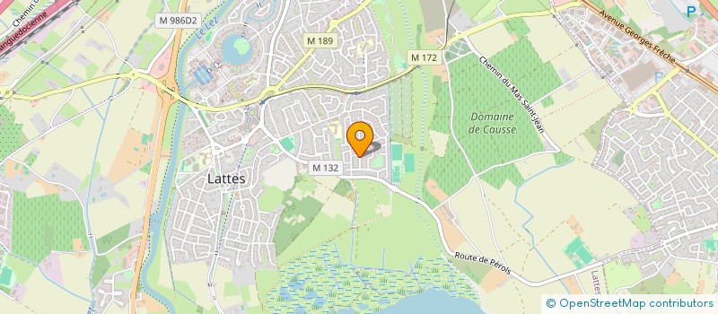 localisation de l'entreprise MONSIEUR RAPHAEL SORIANO à LATTES