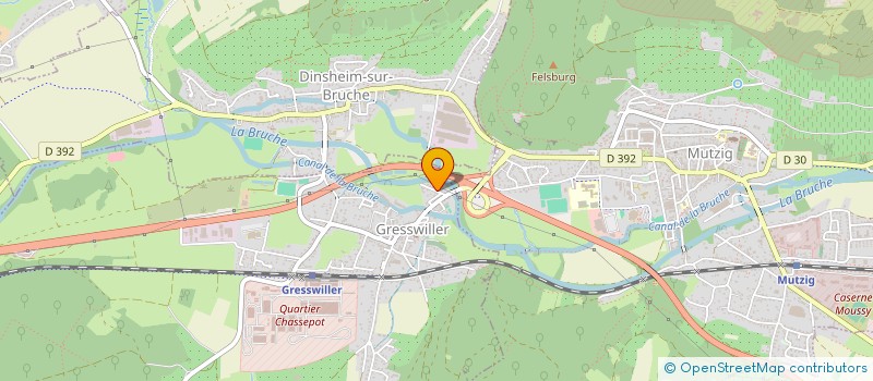 localisation de l'entreprise MONSIEUR RAPHAEL STRUB  GRESSWILLER