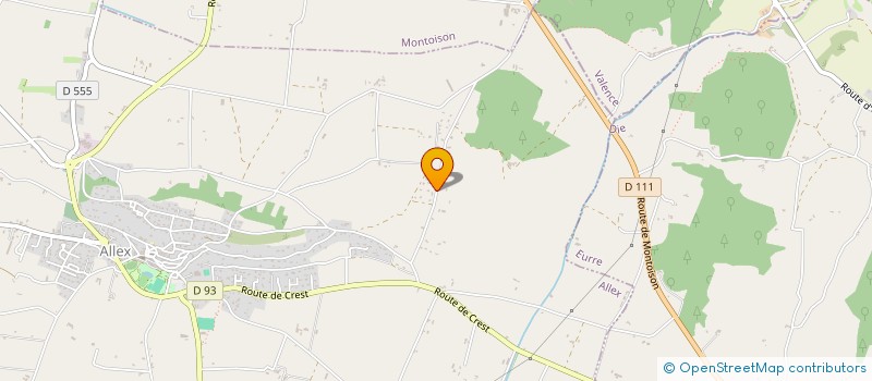 localisation de l'entreprise MONSIEUR RAPHAEL SYLVESTRE  ALLEX