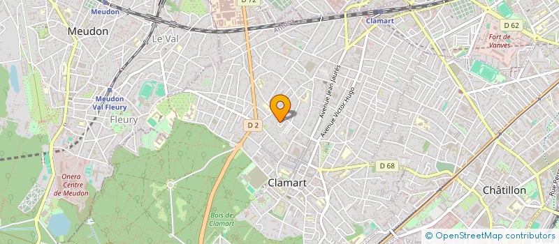 localisation de l'entreprise MONSIEUR RAPHAEL TACHDJIAN  CLAMART