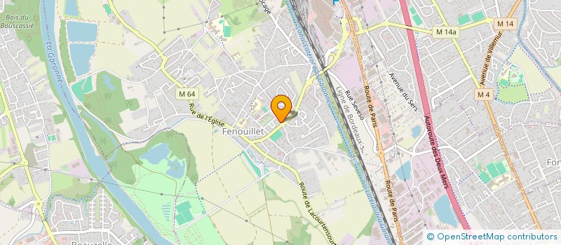 localisation de l'entreprise MONSIEUR RAPHAEL TALBI  FENOUILLET