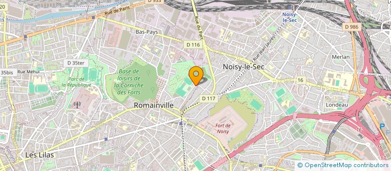 localisation de l'entreprise MONSIEUR RAPHAEL TAVARES à ROMAINVILLE