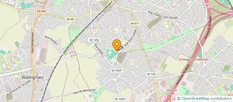 localisation de l'entreprise MONSIEUR RAPHAEL THIBAUT  FACHES-THUMESNIL