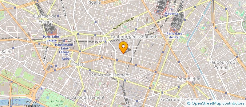 localisation de l'entreprise MONSIEUR RAPHAEL THIERRY  PARIS