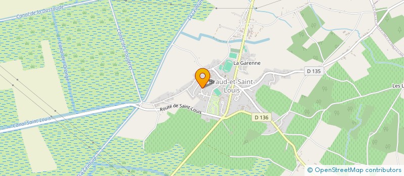 localisation de l'entreprise MONSIEUR RAPHAEL THOMAS  BRAUD-ET-SAINT-LOUIS