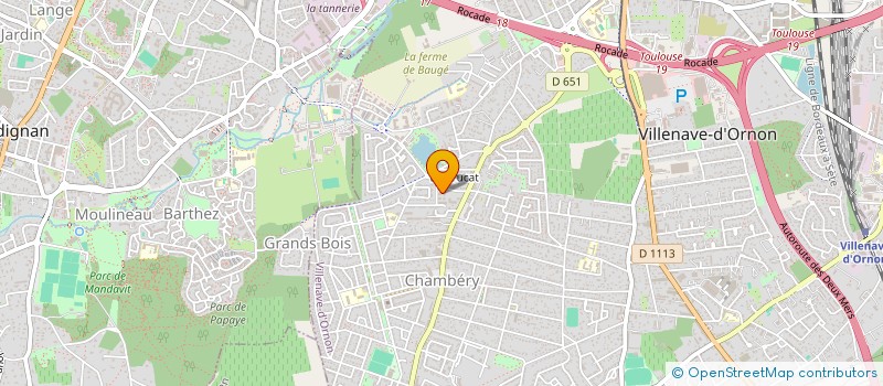 localisation de l'entreprise MONSIEUR RAPHAEL TIAN SIO PO  VILLENAVE-D'ORNON