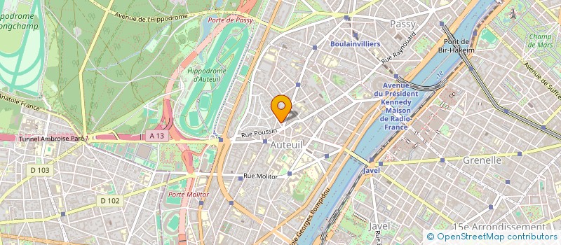 localisation de l'entreprise MONSIEUR RAPHAEL TORDJMAN  PARIS