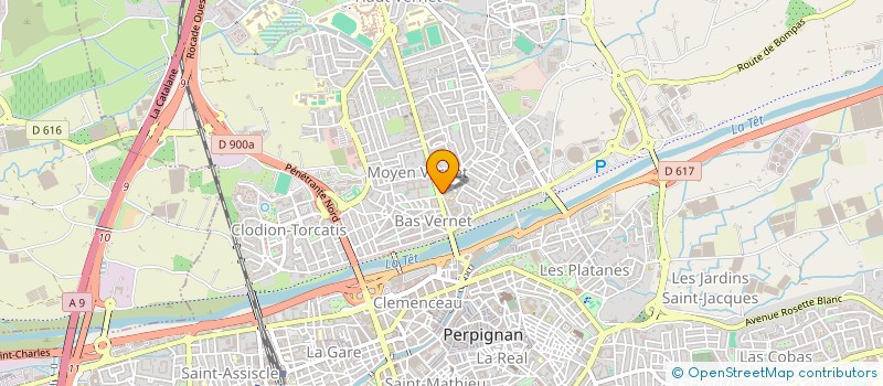 localisation de l'entreprise MONSIEUR RAPHAEL TORTELLA  PERPIGNAN