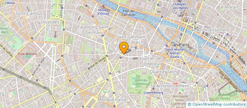 localisation de l'entreprise MONSIEUR RAPHAEL TOURON  PARIS