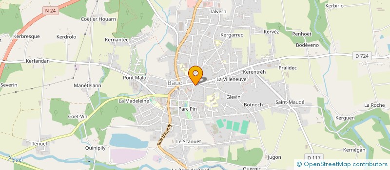 localisation de l'entreprise MONSIEUR RAPHAEL TRICOIRE à BAUD