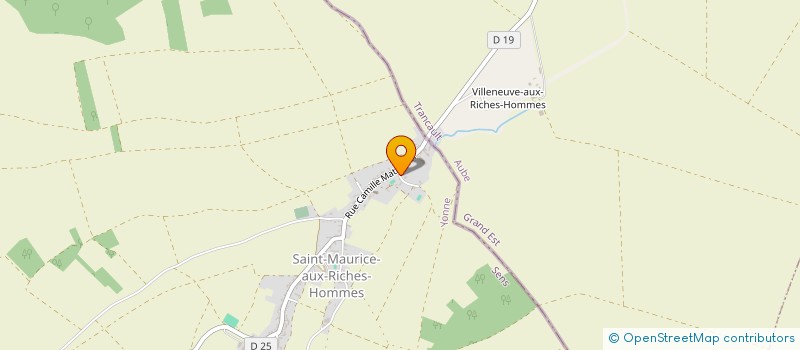 localisation de l'entreprise MONSIEUR RAPHAEL TRINQUIER  LES VALLEES DE LA VANNE