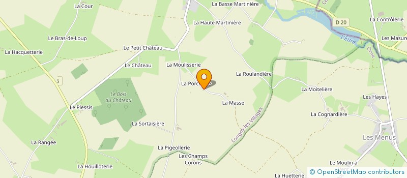localisation de l'entreprise MONSIEUR RAPHAEL TRITTEN à LONGNY LES VILLAGES